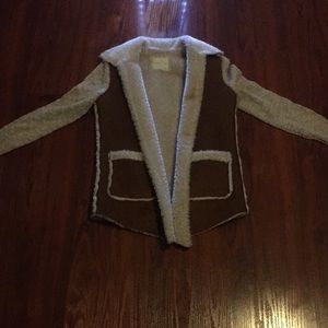 Warm and cozy faux fur coat